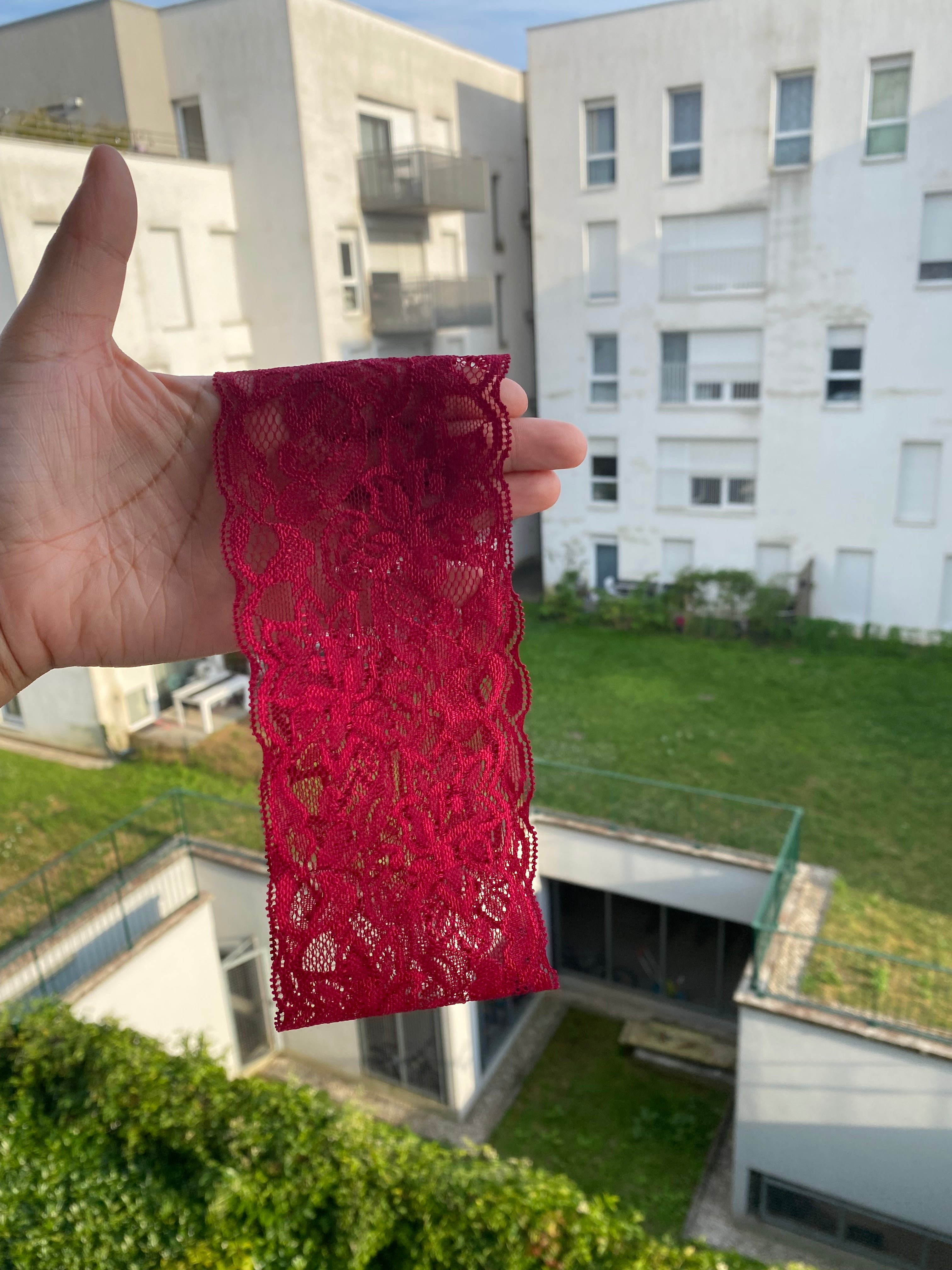 Bandeau Bordeaux - Cerise