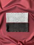 Duo Blanc et Noir - Coton et Velours