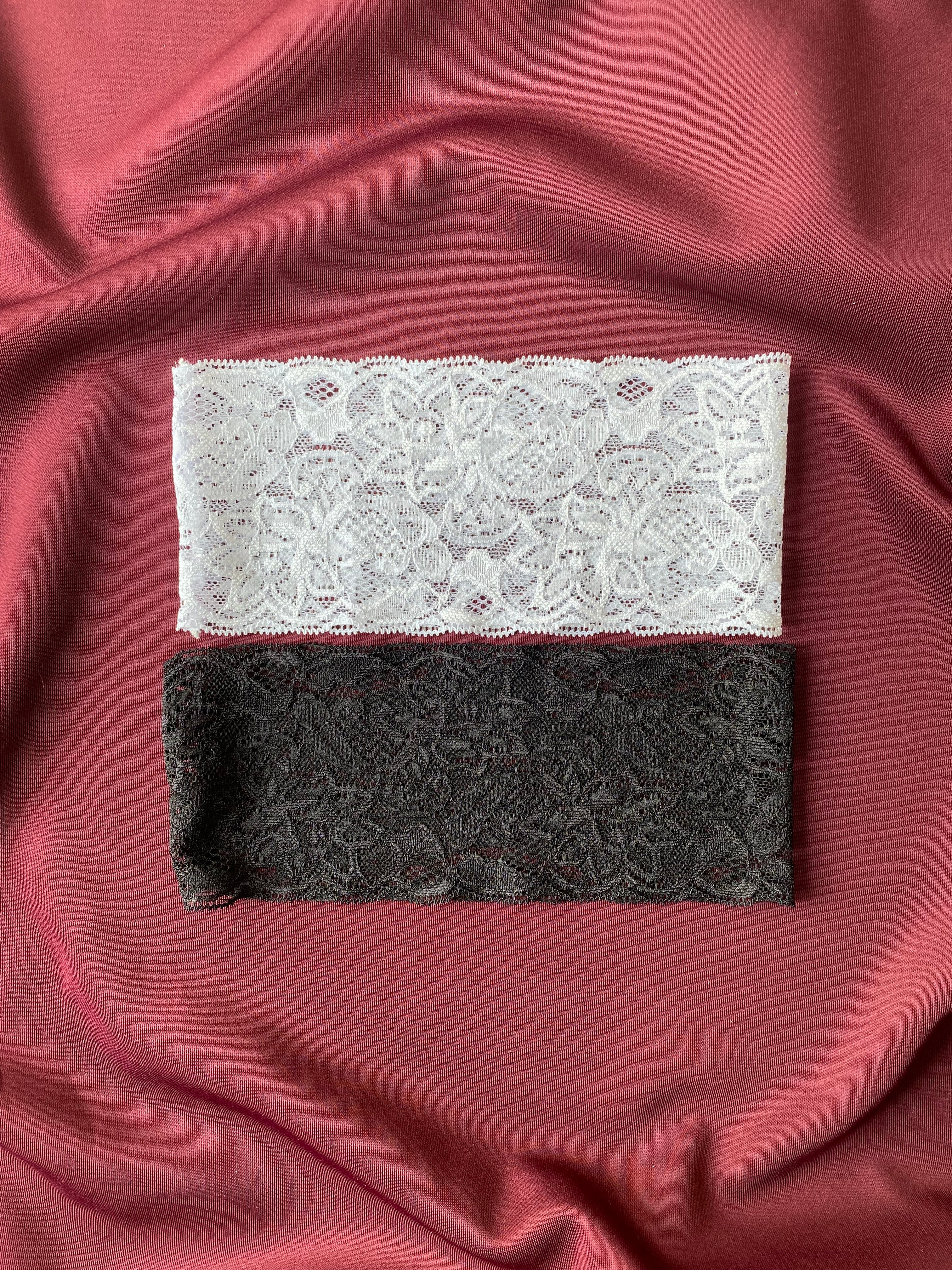 Duo Blanc et Noir - Coton et Velours